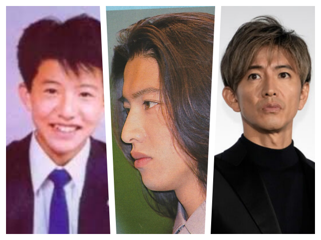 木村拓哉さんの10代と20代と現在の写真